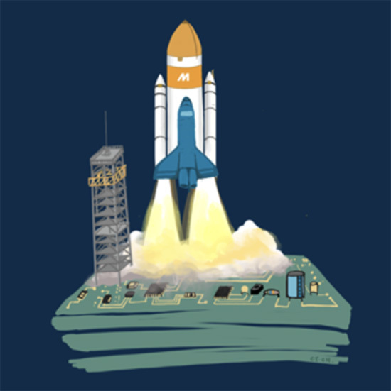 Rocket motherboard