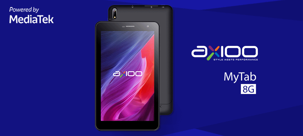 Axioo MyTab 8G powered by MediaTek