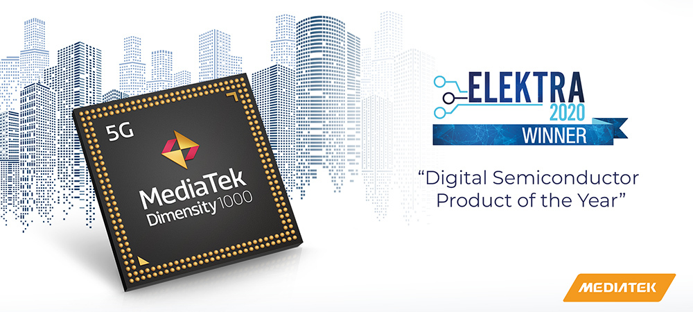 MediaTek Dimensity 1000+ awarded Digital Semiconductor Product of the Year