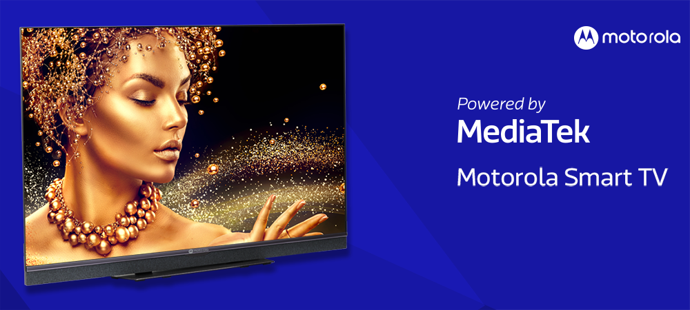 Motorola Revou Series Smart TV, powered by MediaTek