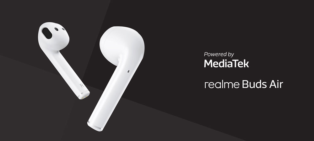 realme Buds Air powered by MediaTek