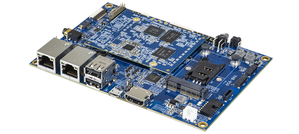 VIA VAB-950 SBC features MediaTek i500 SoC for AIoT Applications